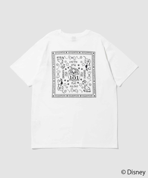 Mac-House(マックハウス)の「【PEANUTS/ TOY STORY / TOM & JERRY】キャラクター 線画 ワンポイント刺繍 バックデザイン クルーネック 半袖Tシャツ(Tシャツ/カットソー・メンズ・ブルーグリーン/オフホワイト/スミクロ/オートミール・S/M/L/XL)」の8枚目の写真