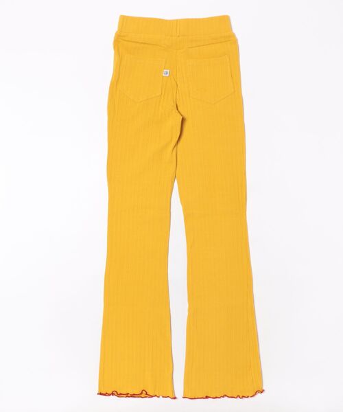 Little sunny bite（リトルサニーバイト）の「【8】【little sunny bite】リブパンツ（その他パンツ・レディース・イエロー・MEDIUM）」の2枚目の写真