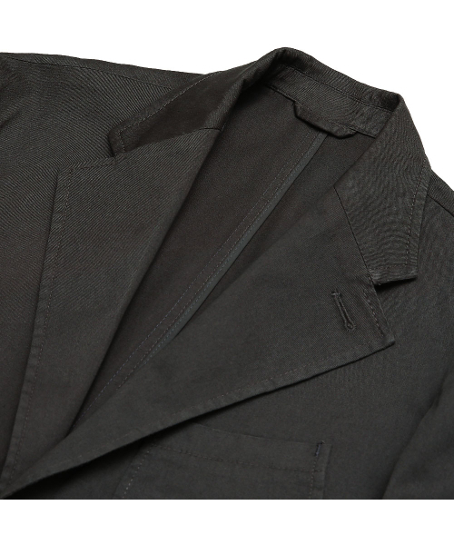 sortie(ソルティ)の「416 Cotton Washed Jacket (Charcoal)(テーラードジャケット・メンズ・その他・MEDIUM/LARGE/X-LARGE)」の4枚目の写真