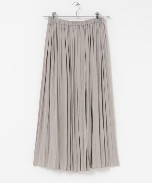 URBAN RESEARCH DOORS（アーバンリサーチドアーズ）の「ランダムプリーツスカート（スカート・レディース・パープル/ベージュ系その他/ブラック・FREE）」の9枚目の写真