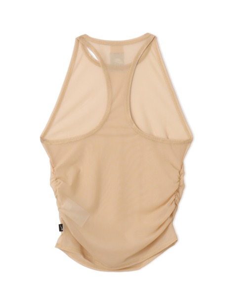 NIKE（ナイキ）の「NIKE AS WMNS NSW SHEER TANK / ナイキ ウィメンズ NSW シアー タンクトップ 【SP】（タンクトップ・レディース・ブラック/ベージュ・S/M/L）」の15枚目の写真