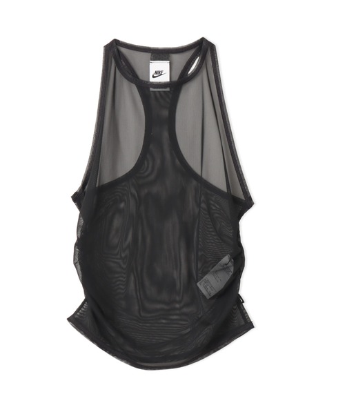 NIKE（ナイキ）の「NIKE AS WMNS NSW SHEER TANK / ナイキ ウィメンズ NSW シアー タンクトップ 【SP】（タンクトップ・レディース・ブラック/ベージュ・S/M/L）」の6枚目の写真