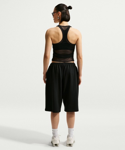 NIKE（ナイキ）の「NIKE AS WMNS NSW SHEER TANK / ナイキ ウィメンズ NSW シアー タンクトップ 【SP】（タンクトップ・レディース・ブラック/ベージュ・S/M/L）」の11枚目の写真