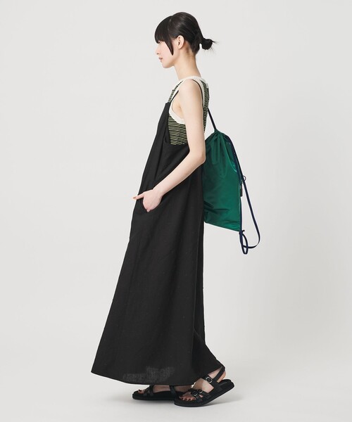 BEAUTY&YOUTH UNITED ARROWS(ビューティーアンドユースユナイテッドアローズ)の「麻ブレンド ドット キャミワンピース(ワンピース・レディース・ブラック/ナチュラル・M/S/XS)」の20枚目の写真