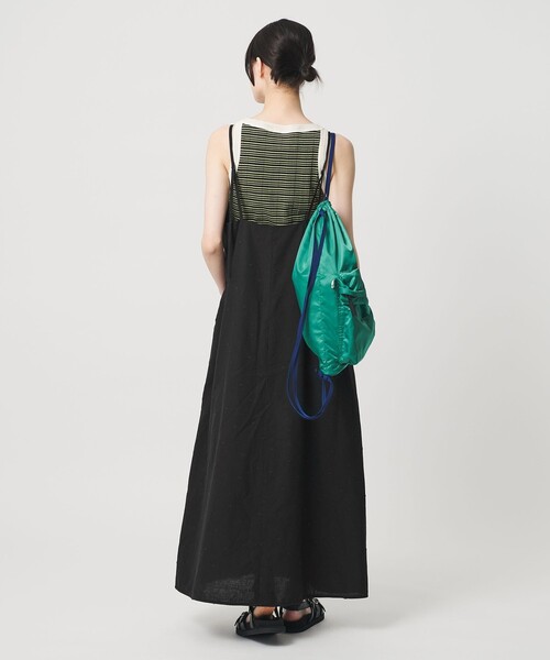 BEAUTY&YOUTH UNITED ARROWS(ビューティーアンドユースユナイテッドアローズ)の「麻ブレンド ドット キャミワンピース(ワンピース・レディース・ブラック/ナチュラル・M/S/XS)」の19枚目の写真