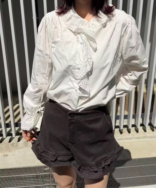 mebole（メボレ）の「レースカラーブラウス（シャツ/ブラウス・レディース・ホワイト・FREE）」の22枚目の写真