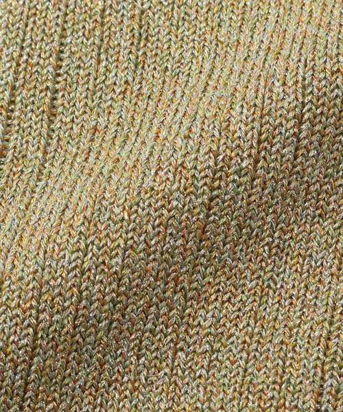 IENA(イエナ)の「MARCOMONDE/マルコモンド heavy duty glitter socks 靴下 96N3/1GL-25C(ソックス/靴下・レディース・シルバー/ゴールド・FREE)」の4枚目の写真