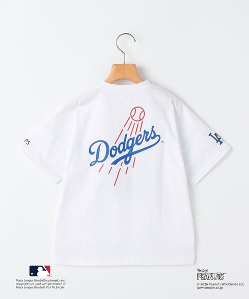 SHIPS(シップス)の「SHIPS KIDS:100~125cm / PEANUTS×MLB プリント Tシャツ(Tシャツ/カットソー・キッズ・レッド/ホワイト/ブラック/グレー・SMALL/MEDIUM)」の12枚目の写真