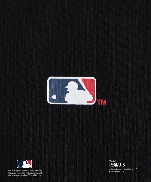 SHIPS(シップス)の「SHIPS KIDS:100~125cm / PEANUTS×MLB プリント Tシャツ(Tシャツ/カットソー・キッズ・レッド/ホワイト/ブラック/グレー・SMALL/MEDIUM)」の18枚目の写真