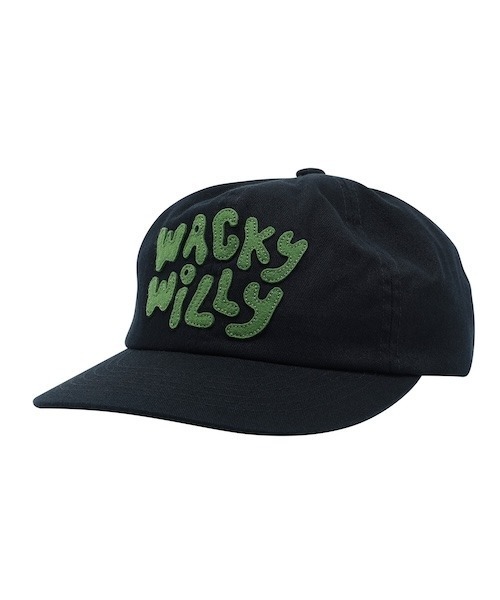 Wacky WiLLy(ワッキーウィリー)の「LOGO APPLIQUE HALF FLAT CAP(キャップ・メンズ・ブラック/ベージュ/ピンク・FREE)」の12枚目の写真