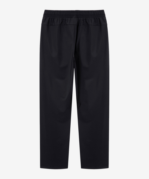 BASIC HOUSE(ベーシックハウス)の「スーパー ストレッチ スパン バンディング ストレート パンツ_ブラック(スウェットパンツ・メンズ・ブラック・28inch/30inch/32inch/34inch/36inch)」の7枚目の写真
