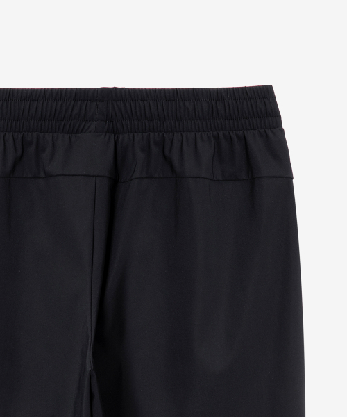 BASIC HOUSE(ベーシックハウス)の「スーパー ストレッチ スパン バンディング ストレート パンツ_ブラック(スウェットパンツ・メンズ・ブラック・28inch/30inch/32inch/34inch/36inch)」の8枚目の写真