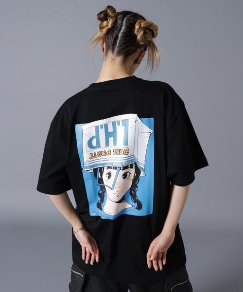 over print(オーバープリント)の「overprint/オーバープリント/【LHP EXCLUSIVE】Shopper Tee COTOH(Tシャツ/カットソー・レディース・ブラック/ホワイト・L/S/M/XL)」の3枚目の写真