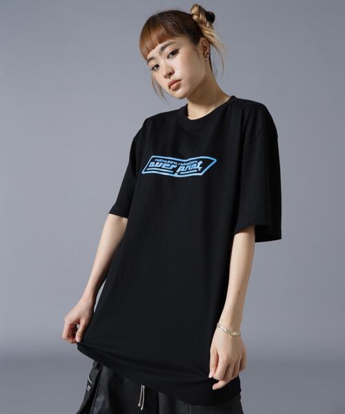 over print(オーバープリント)の「overprint/オーバープリント/【LHP EXCLUSIVE】Shopper Tee COTOH(Tシャツ/カットソー・レディース・ブラック/ホワイト・L/S/M/XL)」の4枚目の写真