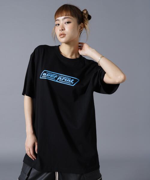 over print(オーバープリント)の「overprint/オーバープリント/【LHP EXCLUSIVE】Shopper Tee COTOH(Tシャツ/カットソー・レディース・ブラック/ホワイト・L/S/M/XL)」の5枚目の写真