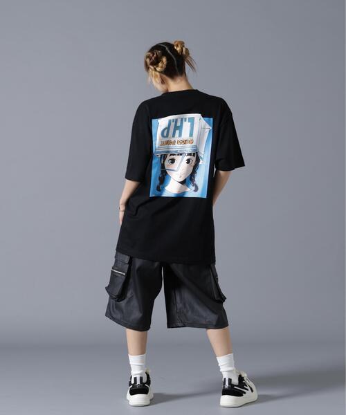 over print(オーバープリント)の「overprint/オーバープリント/【LHP EXCLUSIVE】Shopper Tee COTOH(Tシャツ/カットソー・レディース・ブラック/ホワイト・L/S/M/XL)」の7枚目の写真