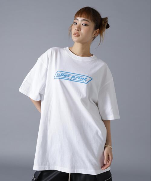 over print(オーバープリント)の「overprint/オーバープリント/【LHP EXCLUSIVE】Shopper Tee COTOH(Tシャツ/カットソー・レディース・ブラック/ホワイト・L/S/M/XL)」の18枚目の写真