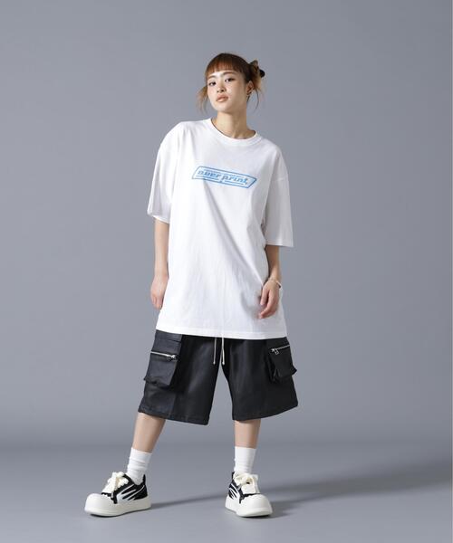 over print(オーバープリント)の「overprint/オーバープリント/【LHP EXCLUSIVE】Shopper Tee COTOH(Tシャツ/カットソー・レディース・ブラック/ホワイト・L/S/M/XL)」の21枚目の写真