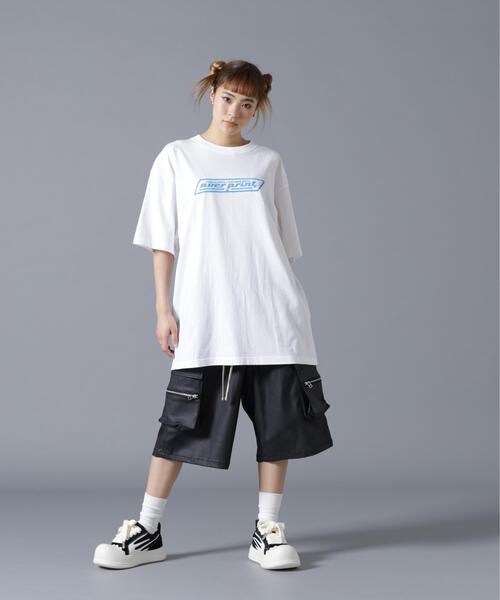 over print(オーバープリント)の「overprint/オーバープリント/【LHP EXCLUSIVE】Shopper Tee COTOH(Tシャツ/カットソー・レディース・ブラック/ホワイト・L/S/M/XL)」の22枚目の写真