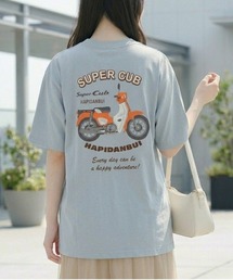 【HONDA/ホンダ×Sanrio/サンリオ】HONDA×はぴだんぶい コラボサガラ刺繍半袖Tシャツ/ユニセックス