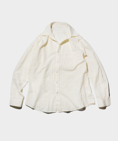 Camphor wood（カンファーウッド）の「SHEER CHECK L/S SHIRTS / シア