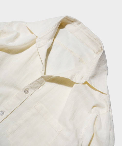 SHEER CHECK L/S SHIRTS / シアチェックロングスリーブシャツ（シャツ