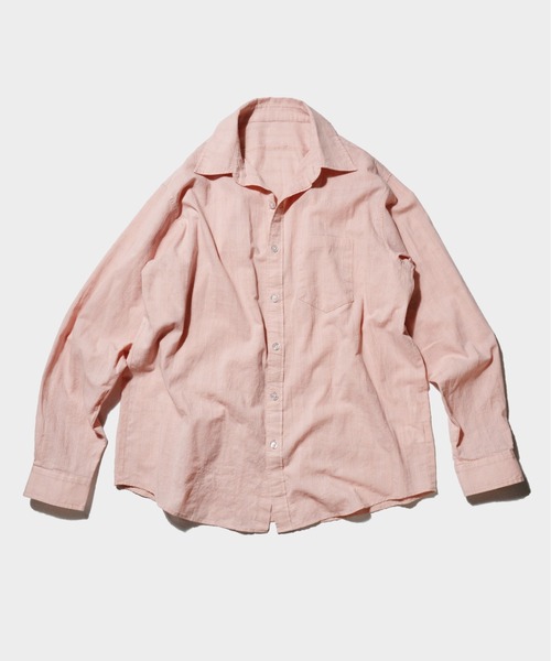 Camphor wood（カンファーウッド）の「SHEER CHECK L/S SHIRTS / シア