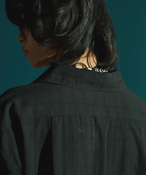 Camphor wood（カンファーウッド）の「SHEER CHECK L/S SHIRTS / シア