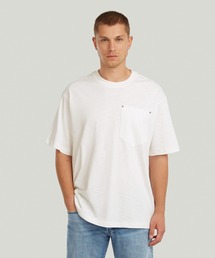 G-STAR | 【Safari Online掲載】Pocket Loose T-Shirt/ポケットディテールスラブルーズTシャツ(Tシャツ/カットソー)