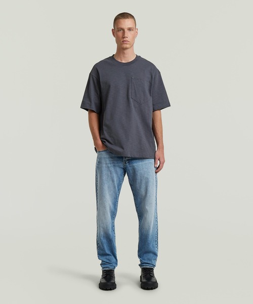 G-STAR(ジースター)の「【Safari Online掲載】Pocket Loose T-Shirt/ポケットディテールスラブルーズTシャツ(Tシャツ/カットソー・メンズ・オフホワイト/グレー系その他/グリーン系その他・X-LARGE/MEDIUM/X-SMALL/LARGE/SMALL)」の12枚目の写真