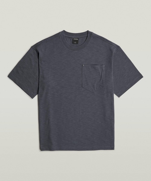 G-STAR(ジースター)の「【Safari Online掲載】Pocket Loose T-Shirt/ポケットディテールスラブルーズTシャツ(Tシャツ/カットソー・メンズ・オフホワイト/グレー系その他/グリーン系その他・X-LARGE/MEDIUM/X-SMALL/LARGE/SMALL)」の14枚目の写真
