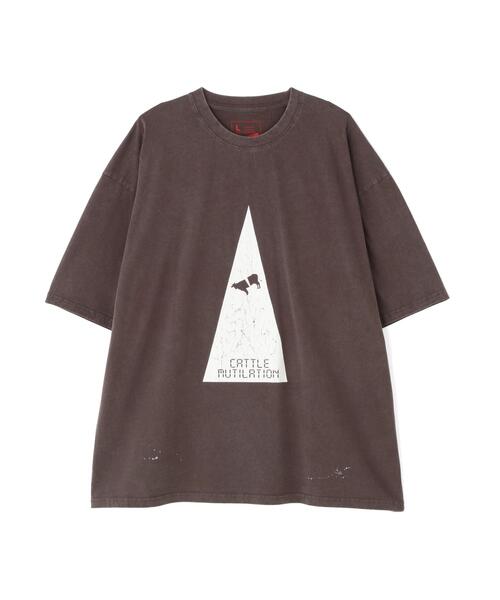 DANKE SCHON(ダンケシェーン)の「DankeSchon/ダンケシェーン/OVERDYE CATTLEMUTILATION(Tシャツ/カットソー・レディース・ブラック・L/M)」の12枚目の写真