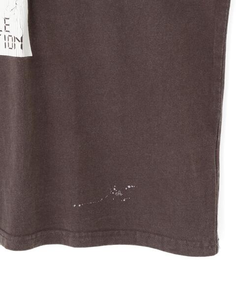 DANKE SCHON(ダンケシェーン)の「DankeSchon/ダンケシェーン/OVERDYE CATTLEMUTILATION(Tシャツ/カットソー・レディース・ブラック・L/M)」の4枚目の写真