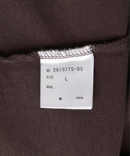 DANKE SCHON(ダンケシェーン)の「DankeSchon/ダンケシェーン/OVERDYE CATTLEMUTILATION(Tシャツ/カットソー・レディース・ブラック・L/M)」の7枚目の写真