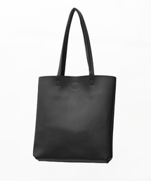 MinoriTY（マイノリティ）の「【MinoriTY】PUレザースクエアシンプルトートバッグ メンズ ウィメンズ ユニセックス（トートバッグ）」