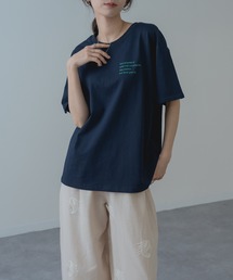 【refinedworks】ロゴ が目を惹く大人の 半袖 Tシャツ