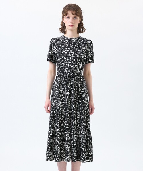 MACKINTOSH PHILOSOPHY（ﾏｯｷﾝﾄｯｼｭ ﾌｨﾛｿﾌｨｰ）の「クラウドドットワンピース（ワンピース・レディース・ブラック/ダークネイビー・38/36）」の5枚目の写真
