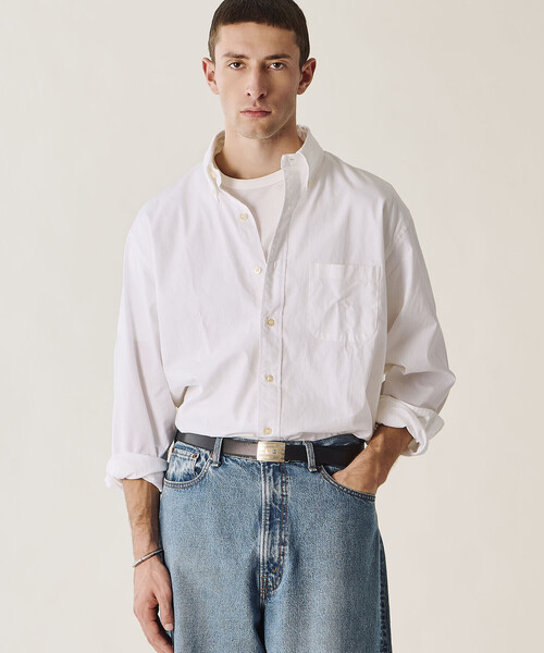 Bshop（ビショップ）の「ERP.｜〈別注〉ART-DECO INITIAL BUCKLE BELT. UNISEX（ベルト・レディース・ブラック/ブラウン系その他/ダークブラウン・95/105）」の14枚目の写真