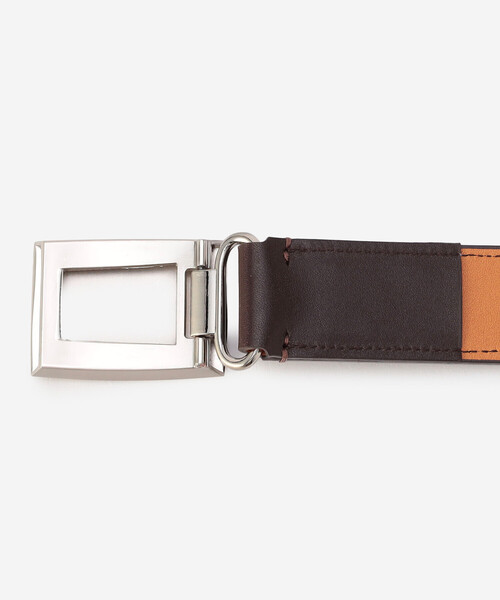 Bshop（ビショップ）の「ERP.｜〈別注〉ART-DECO INITIAL BUCKLE BELT. UNISEX（ベルト・レディース・ブラック/ブラウン系その他/ダークブラウン・95/105）」の11枚目の写真