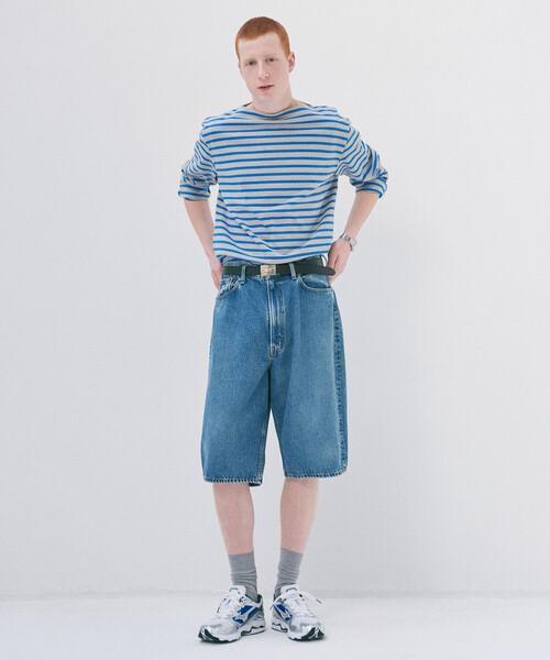 Bshop（ビショップ）の「ERP.｜〈別注〉ART-DECO INITIAL BUCKLE BELT. UNISEX（ベルト・レディース・ブラック/ブラウン系その他/ダークブラウン・95/105）」の8枚目の写真
