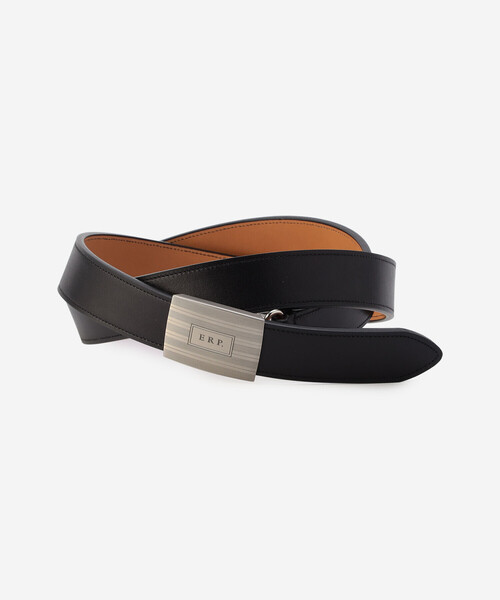 Bshop（ビショップ）の「ERP.｜〈別注〉ART-DECO INITIAL BUCKLE BELT. UNISEX（ベルト・レディース・ブラック/ブラウン系その他/ダークブラウン・95/105）」の15枚目の写真