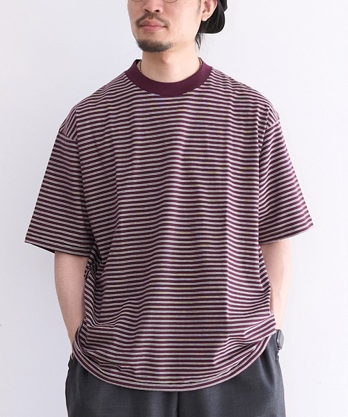 Healthknit Classic Border Jersey Crewneck S/S (#51047)