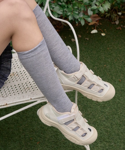 Birthday room（バースデイルーム）の「ドローコードスニーカーサンダル/Drawstring sneaker sandals（サンダル・レディース・ブラック/アイボリー・LARGE/MEDIUM/SMALL）」の2枚目の写真