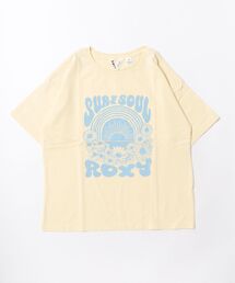 ROXY（ロキシー）の「ROXY キッズ MINI RAINBOW ROXY ヴィンテージライクTシャツ 【2026年夏モデル】（Tシャツ/カットソー）」