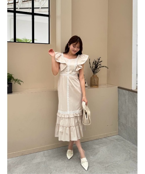 Kiki Butterfly Sleeve Dress【公式通販】