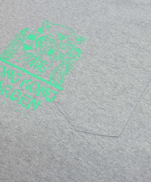 RNA(アールエヌエー)の「M2369 PINKMOTEL ティーハウスポケロンT(Tシャツ/カットソー・レディース・杢グレー・MEDIUM)」の4枚目の写真