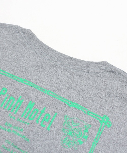 RNA(アールエヌエー)の「M2369 PINKMOTEL ティーハウスポケロンT(Tシャツ/カットソー・レディース・杢グレー・MEDIUM)」の8枚目の写真