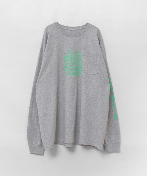 RNA(アールエヌエー)の「M2369 PINKMOTEL ティーハウスポケロンT(Tシャツ/カットソー・レディース・杢グレー・MEDIUM)」の13枚目の写真