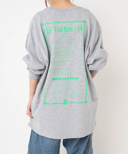 RNA(アールエヌエー)の「M2369 PINKMOTEL ティーハウスポケロンT(Tシャツ/カットソー・レディース・杢グレー・MEDIUM)」の12枚目の写真