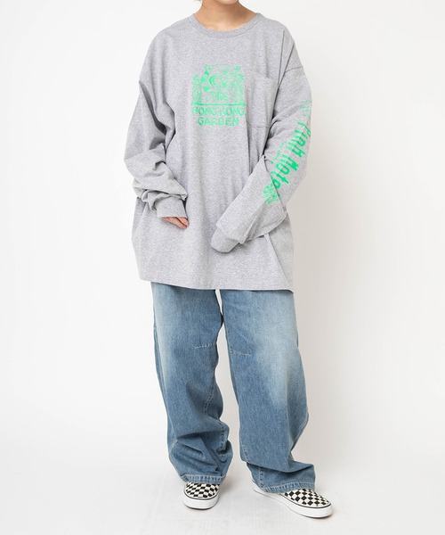 RNA(アールエヌエー)の「M2369 PINKMOTEL ティーハウスポケロンT(Tシャツ/カットソー・レディース・杢グレー・MEDIUM)」の14枚目の写真